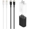 Belkin 4Pack Bundle 2 25W USB-C PD Wall Chargers + 2 1M USB-C Cables