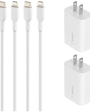 Belkin 20W USB-C to Lightning 4-Piece Bundle